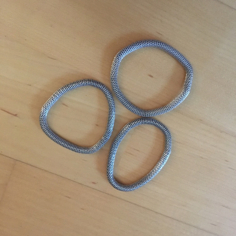 Silver bracelet bundle